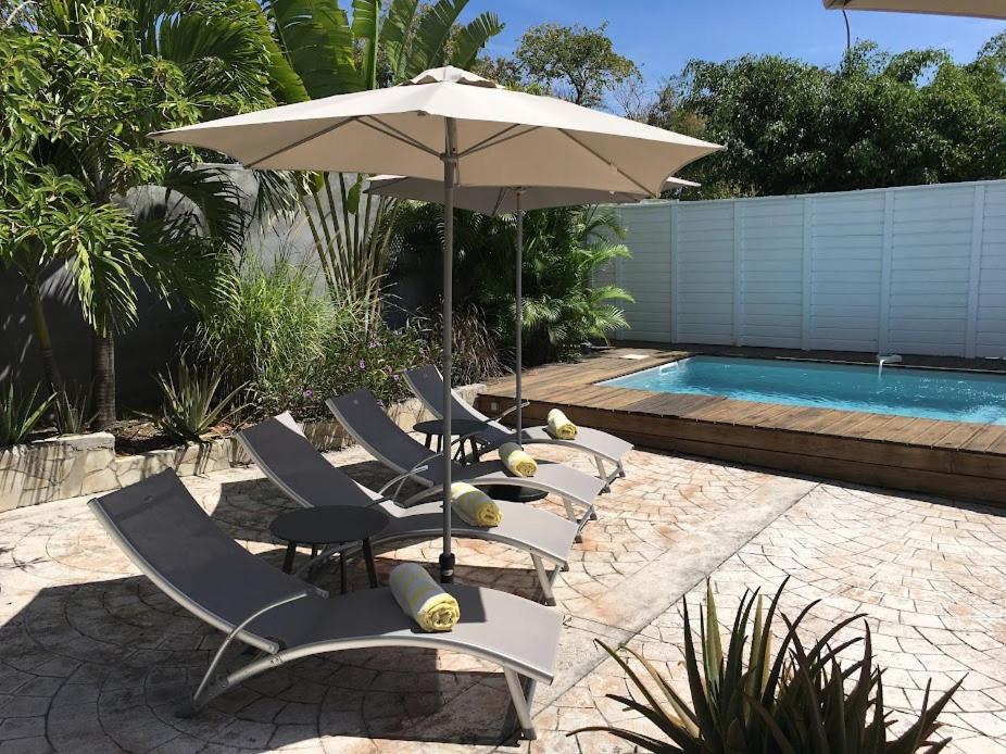 Villa Avec Piscine Privee Saint-Francois  Eksteriør billede